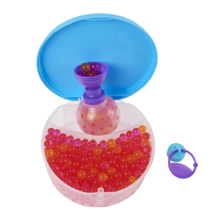 Orbeez Surprise Activity Orb, Mini Playset with 400 Pink Water Beads, Non-Toxic Sensory Toys