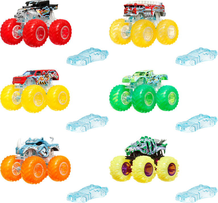 Hot Wheels Monster Trucks Power Smashers 1:64 Scale Die-Cast Toy Truck (Styles May Vary)