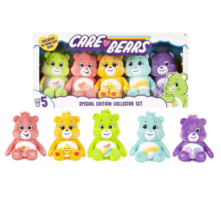 Care Bears Bean Plush - Special Collector Set - Exclusive Do-Your-Best Bear  Included! | Toys R Us Canada