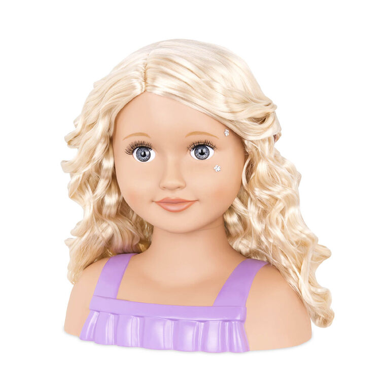 Our Generation, Trista, Doll Face, 9-inch Doll Styling Head