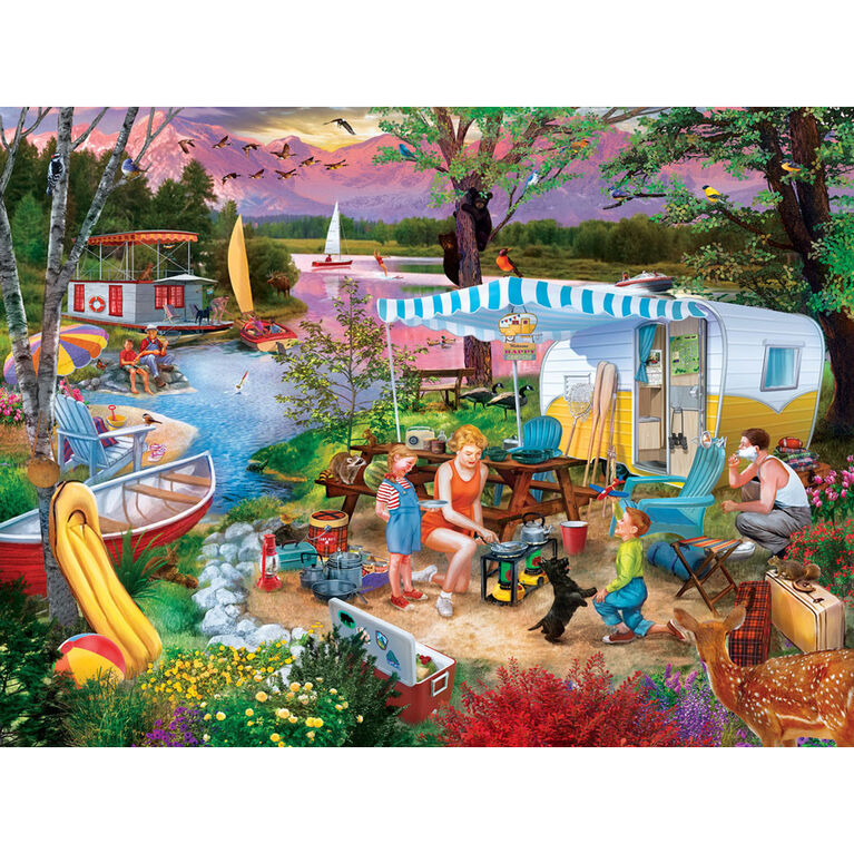 Masterpieces Puzzle Company Campside - Leisure Lake 300 Piece Puzzle