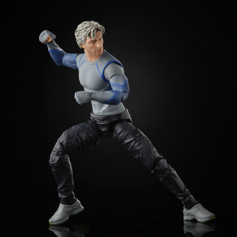 Hasbro Marvel Legends Series 6-inch Scale Action Figure Toy Quicksilver, Infinity Saga character