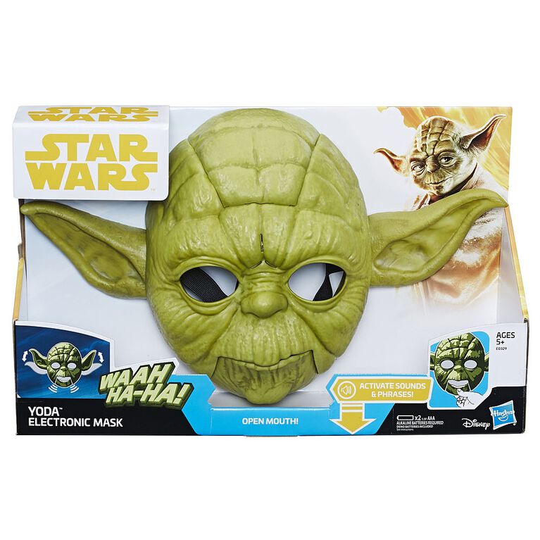 Star Wars : L'empire contre-attaque - Masque électronique de Yoda - English Edition.