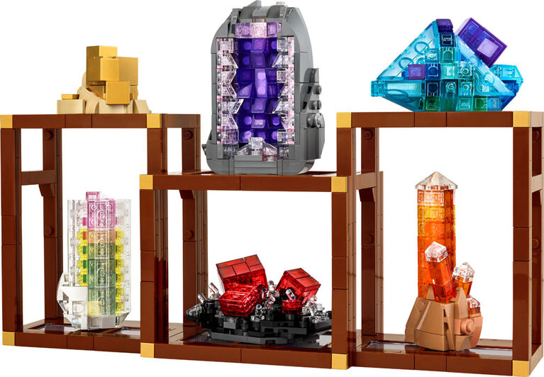 LEGO Ideas Mineral Collection Building Set for Adults - Customizable Bedroom or Office Décor - 21362