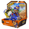 Rubble & Crew, Mix's Cement Mixer Toy Truck with Action Figure and Movable Construction Toys