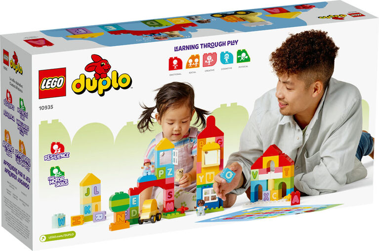 LEGO DUPLO Classic La ville alphabet 10935 Ensemble de jeu de construction (87 pièces)