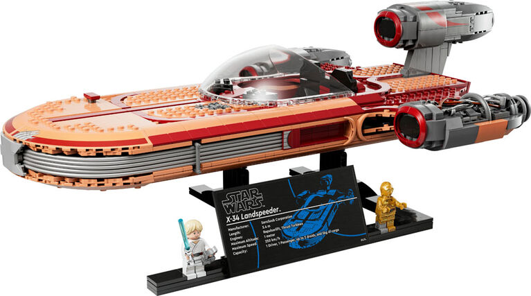 LEGO Star Wars Luke Skywalker's Landspeeder 75341 Building Kit (1,890 Pieces)