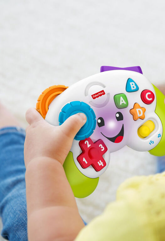 Fisher-Price Laugh & Learn Game & Learn Controller Baby & Toddler Musical Toy with Lights