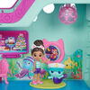 Gabby's Dollhouse, Bateau des chamis de Gabby, bateau de croisière avec 2 figurines, jouets surprises et accessoires de maison de poupée