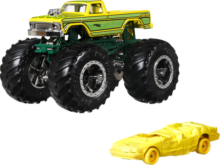 Hot Wheels - Monster Trucks - Véhicules à échelle 1:64, coffret de 2
