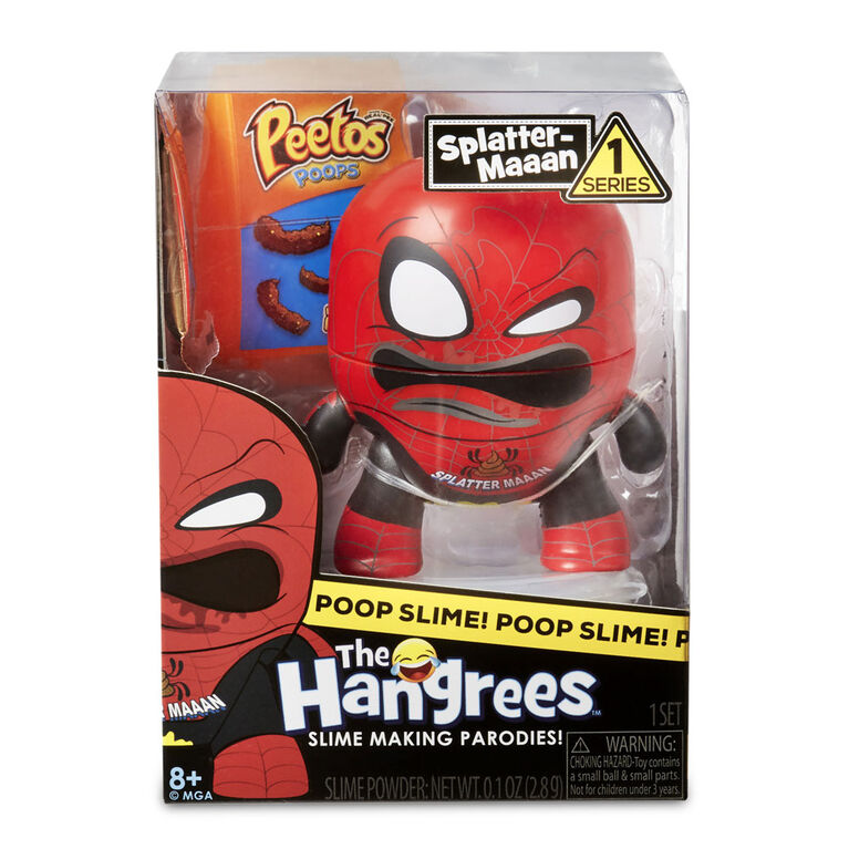 The Hangrees: Splatter-Maaan Collectible Parody Figure with Slime