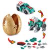 VTech Switch and Go Hatch and Roaaar Egg Triceratops Race Car - French Edition