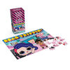 L.O.L. Surprise! 100-Piece Jigsaw Puzzle Fashionable Dolls Road Trippin' Colorful Artwork in Easy Storage Tower