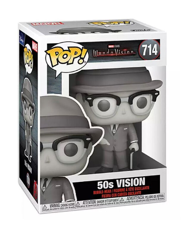 Funko Pop Tv Marvel Wandavision 50s Vision Pre Order Ships Jan 31 2021 Toys R Us Canada