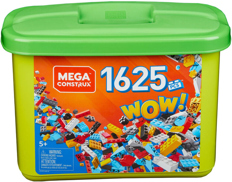 Mega Construx - Bac de 1 625 pièces