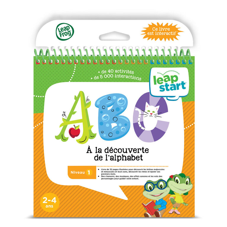 LeapFrog LeapStart Les adventures de l'alphabet - Livre d'activité