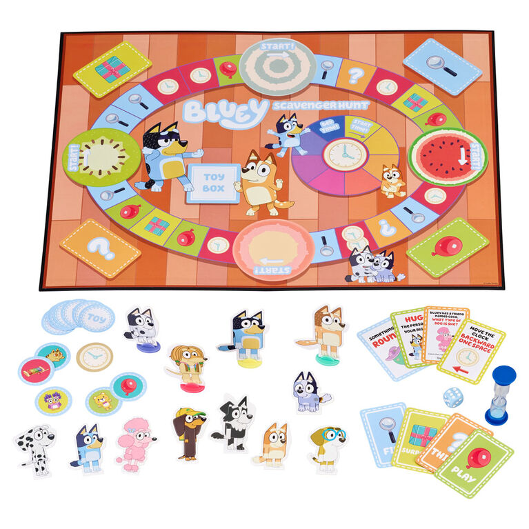Bluey Scavenger Hunt Game - English Edition