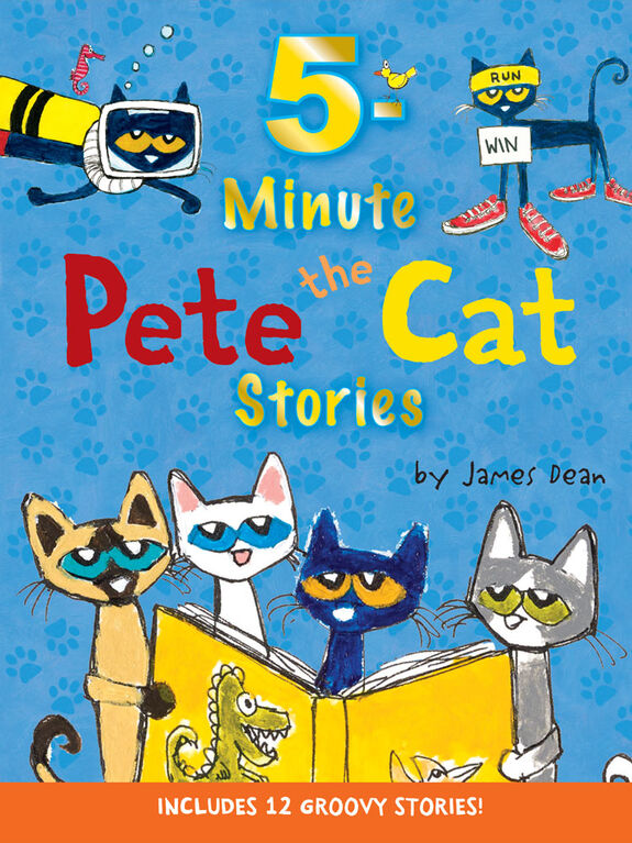 Pete the Cat: 5-Minute Pete the Cat Stories - Édition anglaise