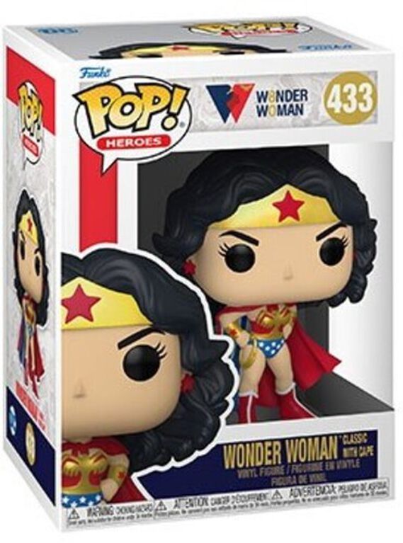 Funko POP! WW80th - Wonder Woman w/cape