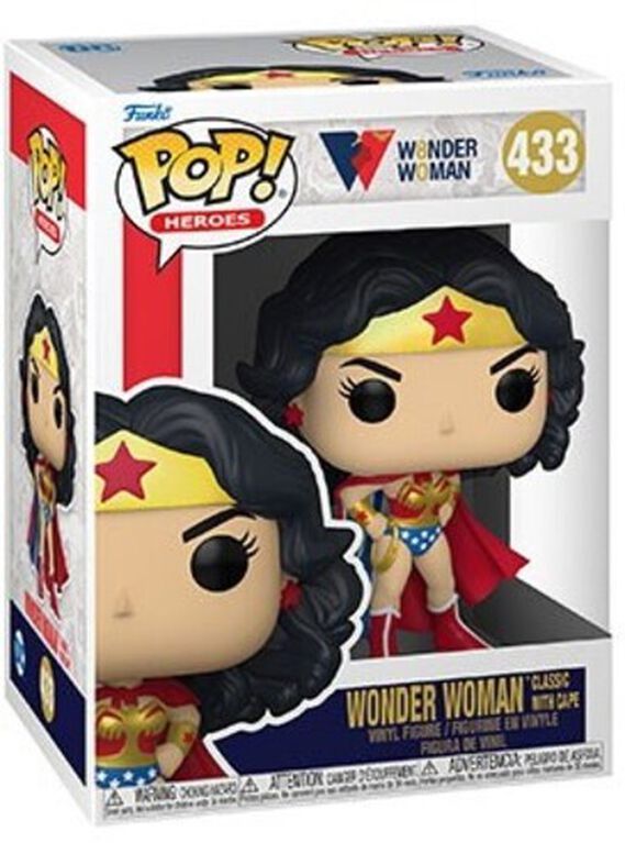 Funko POP! WW80th - Wonder Woman w/cape