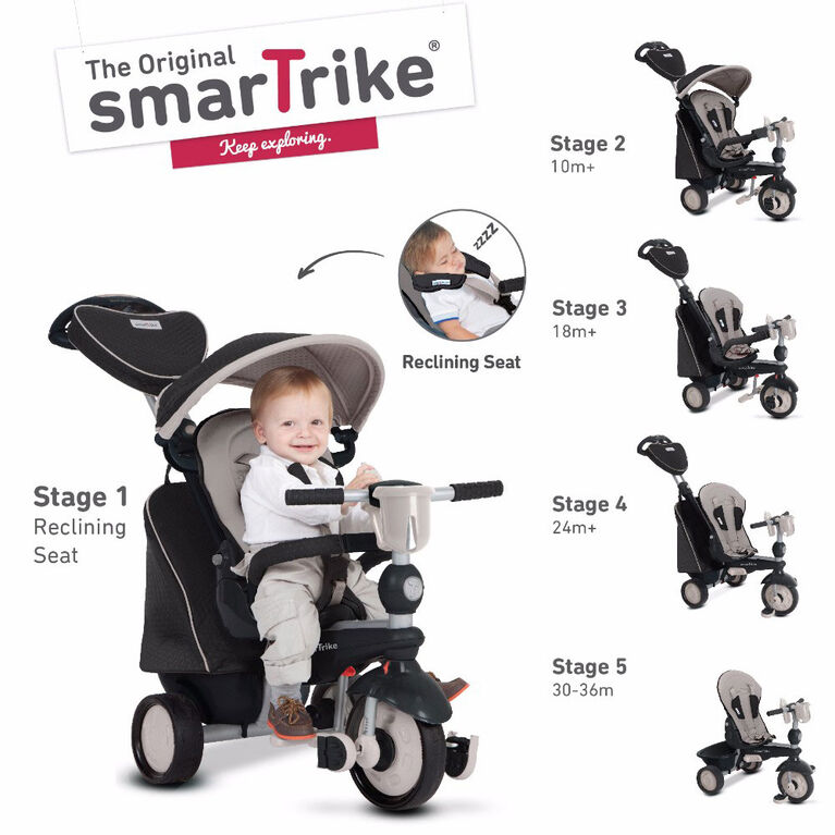 SmarTrike: Infinity - Black Convertible Trike - R Exclusive