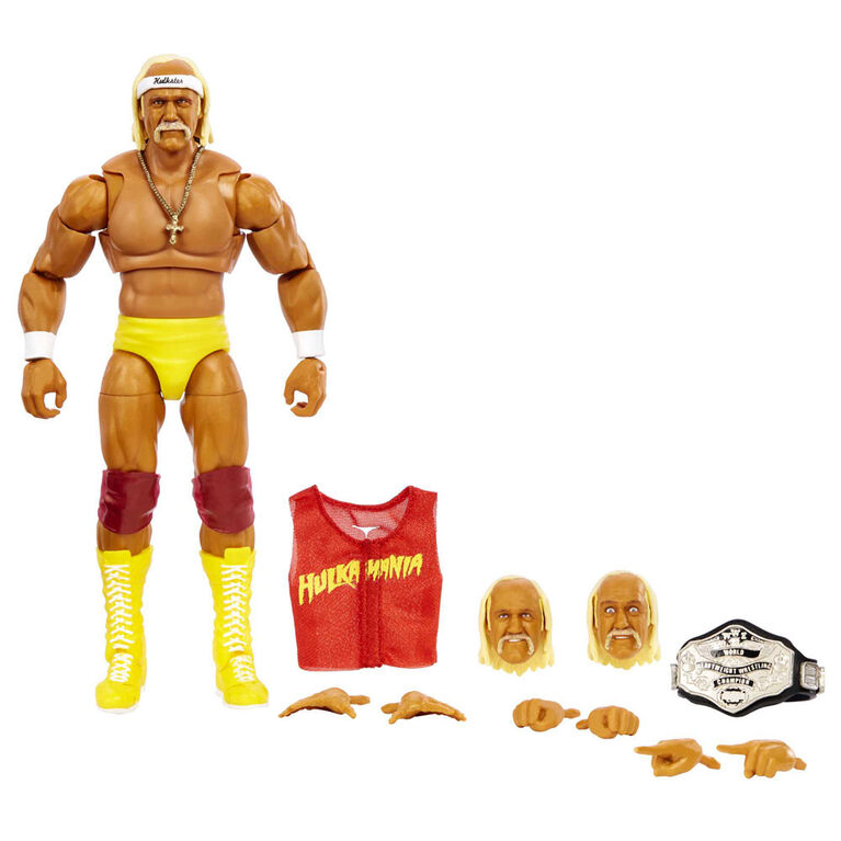 WWE Ultimate Edition Hulk Hogan Action Figure, 6-inch Collectible