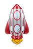 BigMouth Inc - Rocket Ship Snow Tube, 2 Person Sled