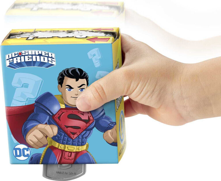 Imaginext DC Super Friends  Slammers Super Hero Sleigh and Mystery Figure