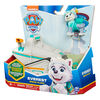 PAW Patrol, Everest Snow Plow, Véhicule avec figurine articulée à collectionner, jouets respectueux de la planète