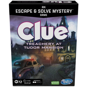 Clue Trahison au Manoir Tudor, jeu d'enquête façon Escape Game - Édition anglaise