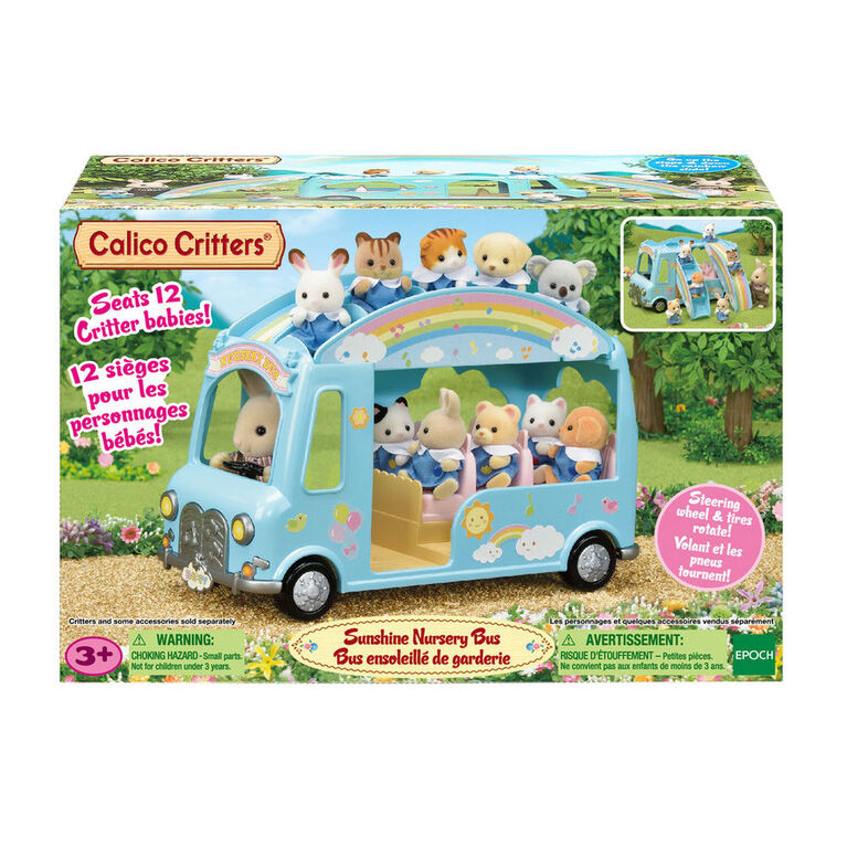 Calico Critters - Sunshine Nursery Bus