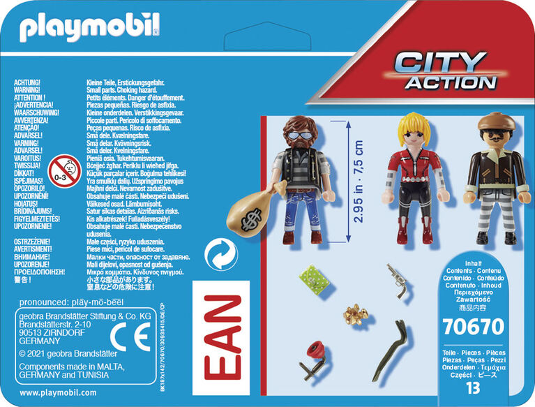 Playmobil - Thief Figure Set