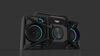 Art+Sound Streetbeat Wireless Bluetooth Speaker Boombox