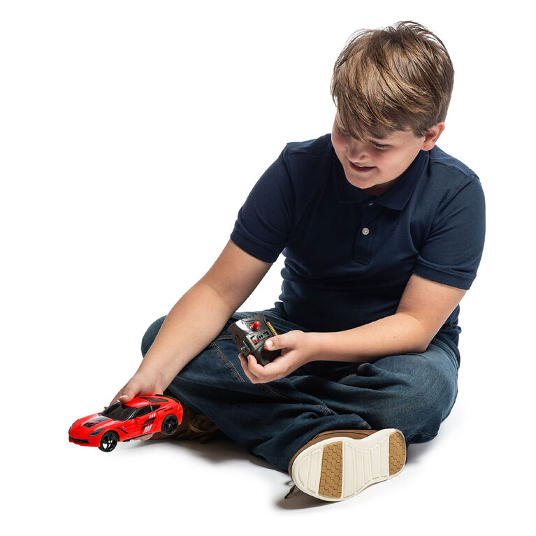 Forza Motorsport radiocommandée avec voiture de sport Corvette Turbo, échelle 1:24