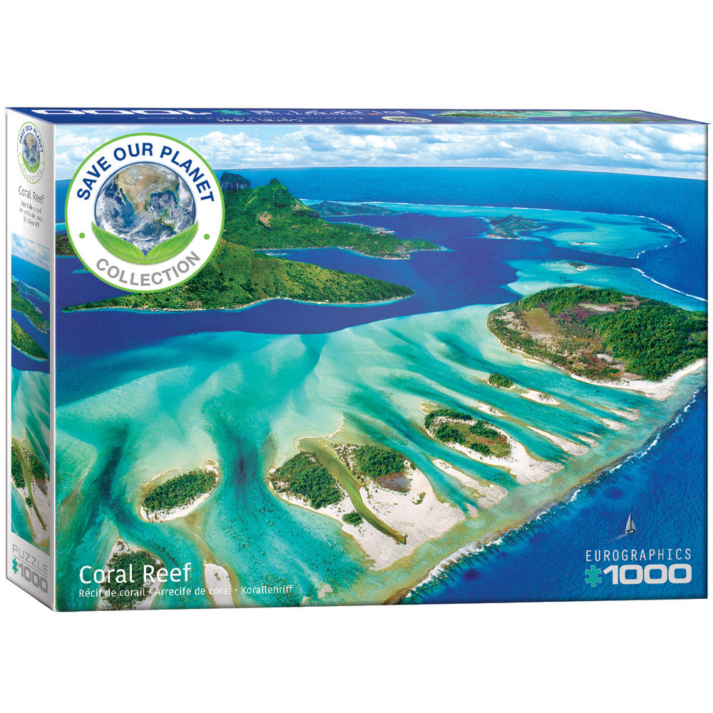 Eurographics Coral Reef 1000 Piece Puzzle