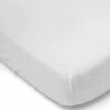Drap de lit de bébé en flanelle grise Necessities By Tendertyme