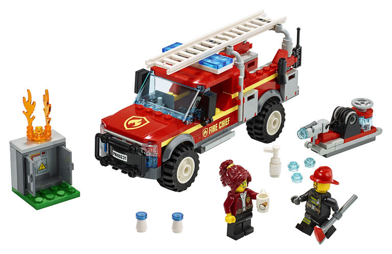 LEGO City Town Le camion du chef des pompiers 60231