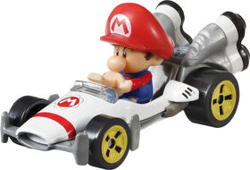 Hot Wheels - Mario Kart - Véhicule Wario