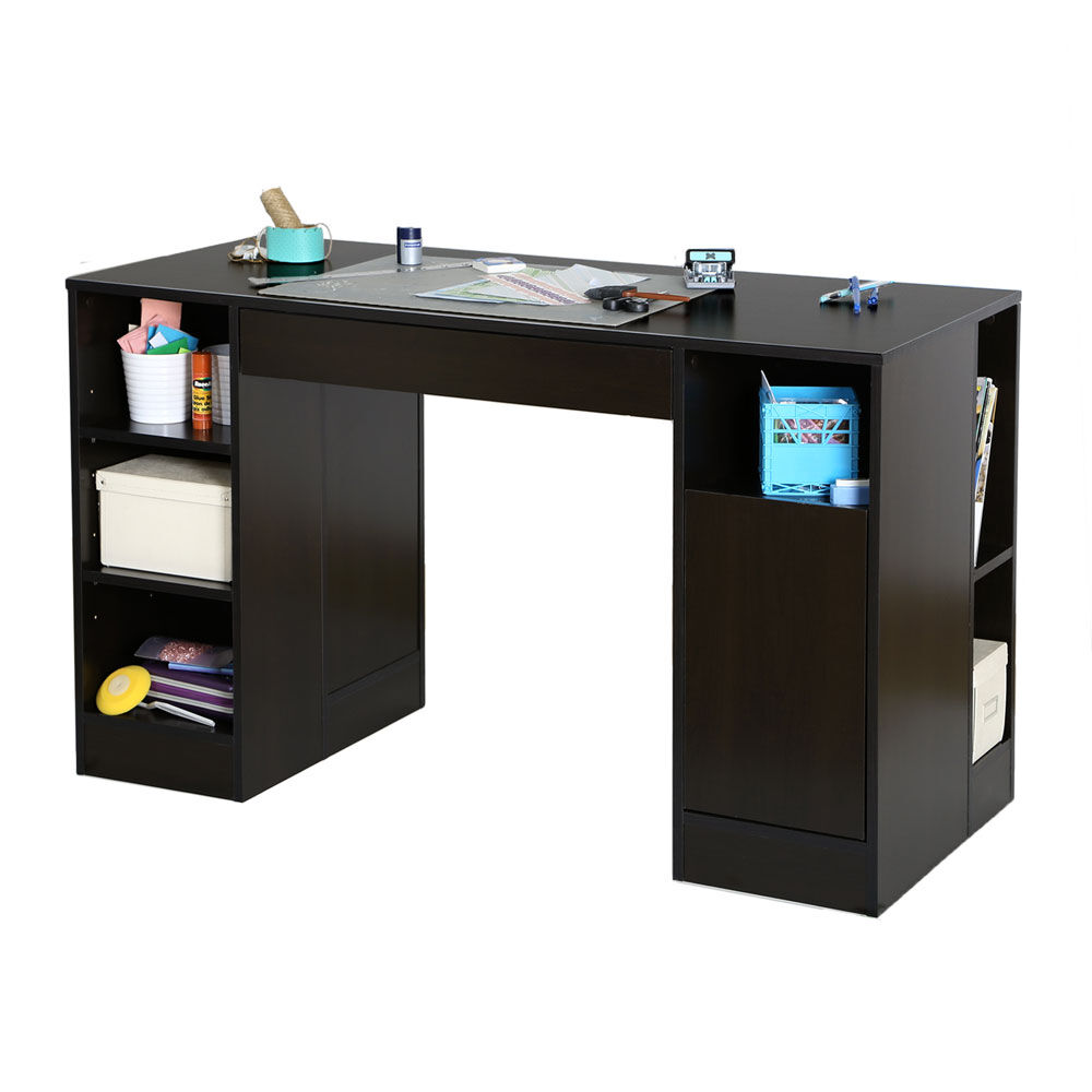 South Shore Crea Craft Table Chocolate