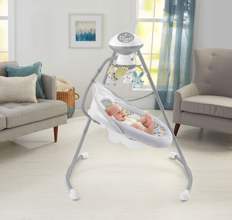 Fisher-Price Sweet Snugapuppy Dreams Cradle 'n Swing
