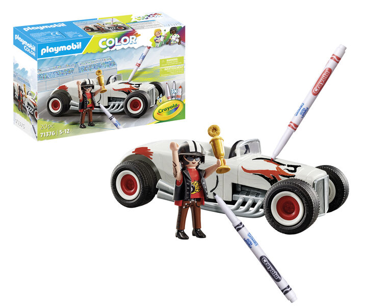 PLAYMOBIL Color : Voiture de course