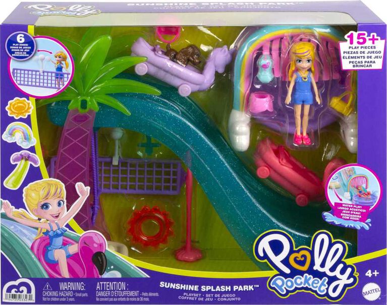Polly Pocket Sunshine Splash Park Playset