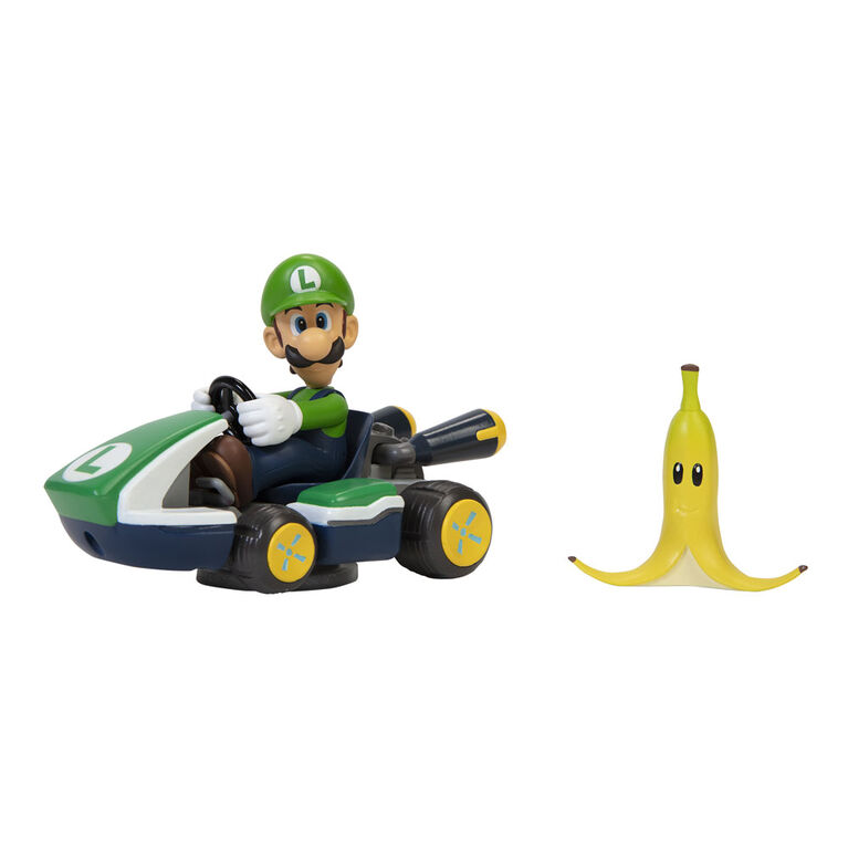 2.5" Spin Out Mario Kart Assortment - Luigi