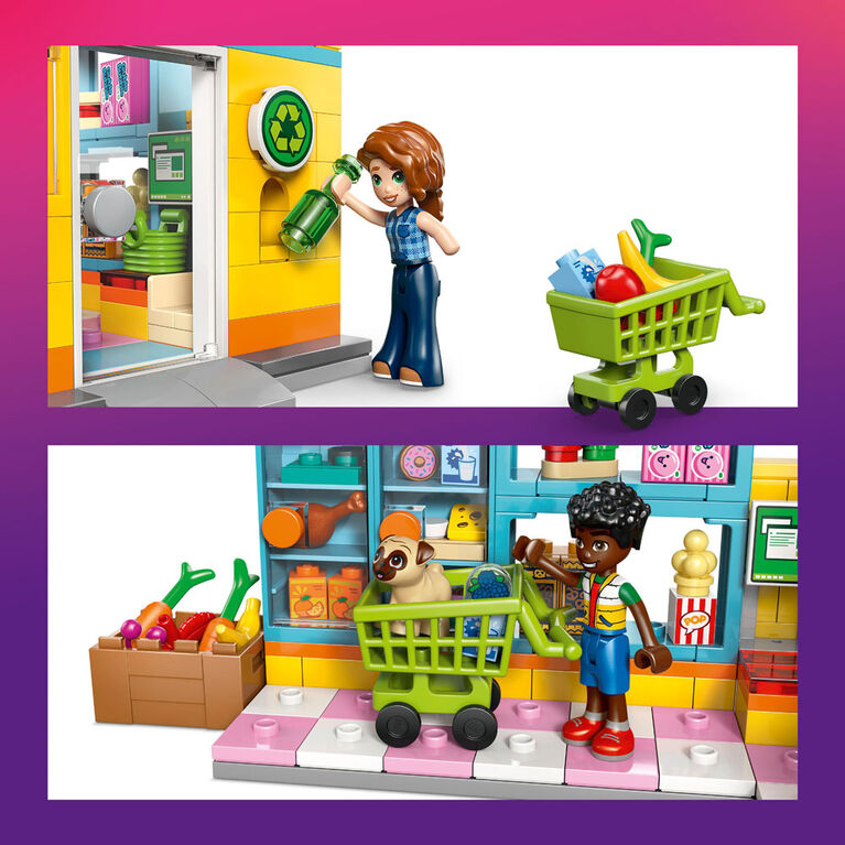 LEGO Friends Le D&eacute;panneur de Heartlake City - 2 Minipoup&eacute;es, un Chien et des Accessoires - 42680