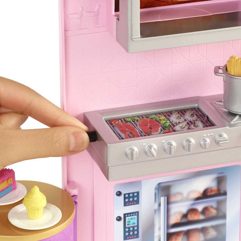 Barbie Cook 'n Grill Restaurant Doll and Playset