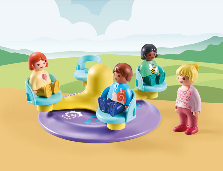 PLAYMOBIL 1.2.3 Children's Carousel