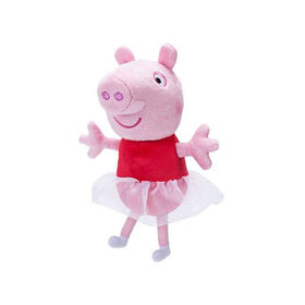 Peppa Pig 6" Plush with Sounds - Ballerina Peppa
