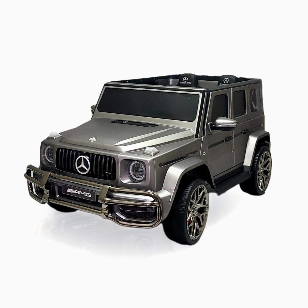 KidsVip 24V Mercedes Benz G Series 4WD Ride on car W RC Matte Grey