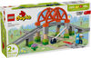 Jouet créatif pour tout-petits LEGO DUPLO Ma ville Ensemble d'extension Pont et rails de train 10426