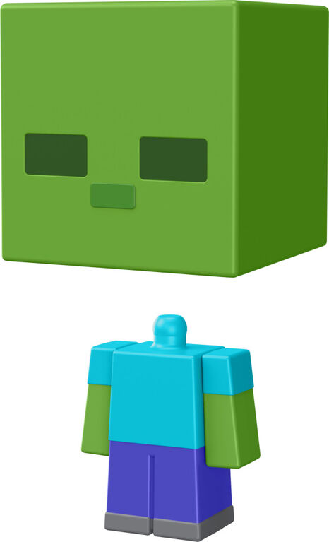 Minecraft Mob Head Minis Zombie Figure